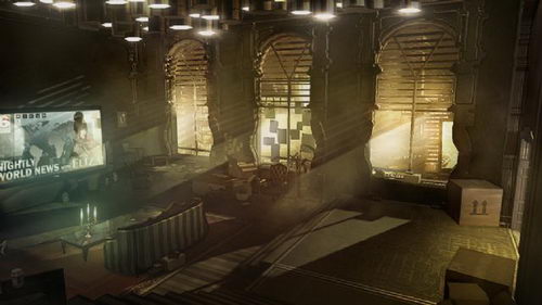 《杀出重围3》艺术设定图 乌托邦后的阴暗