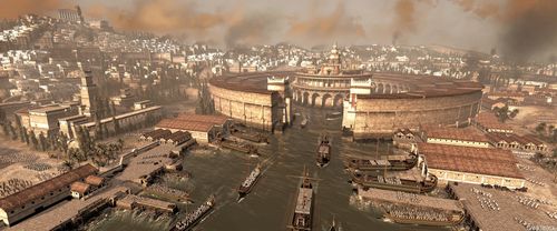 《罗马2：全面战争》新图公布 宏大场面全景欣赏