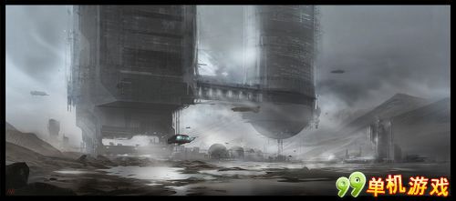 末世科幻下深邃的风景 《死亡空间3》画师作品欣赏