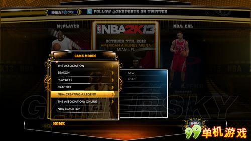 《NBA 2K13》CAL模式介绍