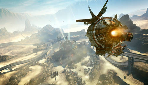 《无主之地2》新DLC截图 惊现喷火龙战车