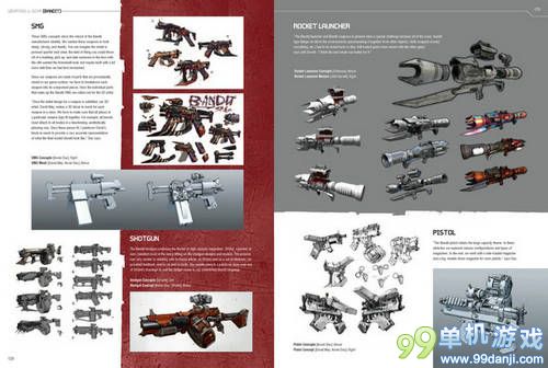 神枪怎样炼成？ 《无主之地2》原画册新图放出