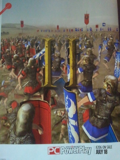 PC杂志惊现《罗马2：全面战争》或将公布