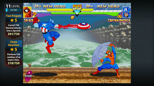 《Marvel VS Capcom：起源》截图放出 英雄大乱斗