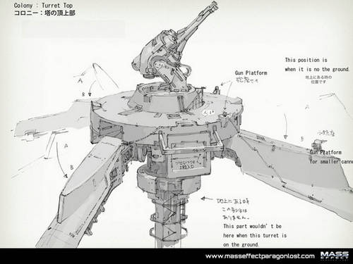 《质量效应：荣耀不再》设定画稿放出 鏖战星河