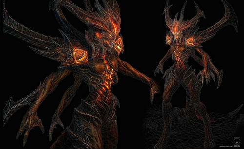 霸气！技术宅玩家自制《暗黑3》Diablo之3D模型