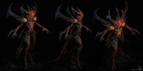 霸气！技术宅玩家自制《暗黑3》Diablo之3D模型