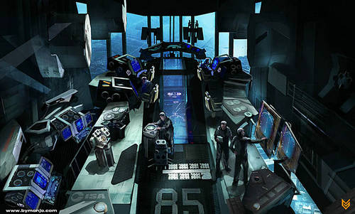 残酷的未来星际战争 《杀戮地带2》概念艺术原画赏