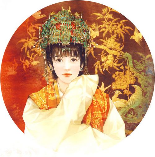 中国风古典美女 插画界才女德珍唯美作品欣赏