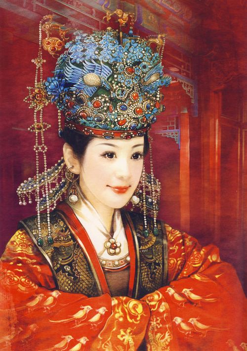 中国风古典美女 插画界才女德珍唯美作品欣赏