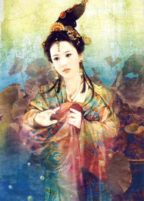 中国风古典美女 插画界才女德珍唯美作品欣赏