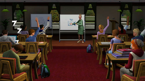 EA公布《模拟人生3：校园生活》发售预告赏