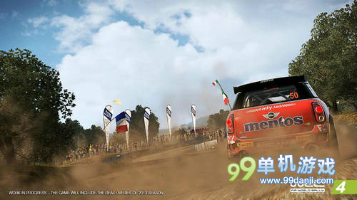 《WRC世界拉力冠军赛4》新截图 炫酷赛车之旅