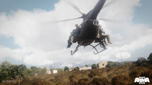 《武装突袭3》也玩灾难大片 同时起飞30架直升机