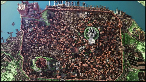 《我的世界2》拒绝马赛克 玩家绘制唯美假想图