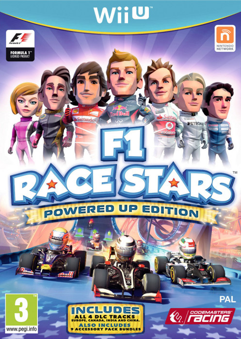 官方宣布《F1赛车明星：威力加强版》登陆WiiU平台