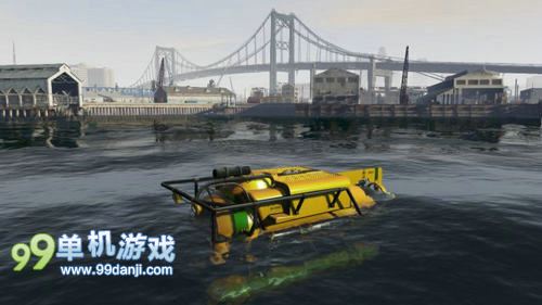 惊现黄色潜水艇 《GTA5》神秘新截图曝光