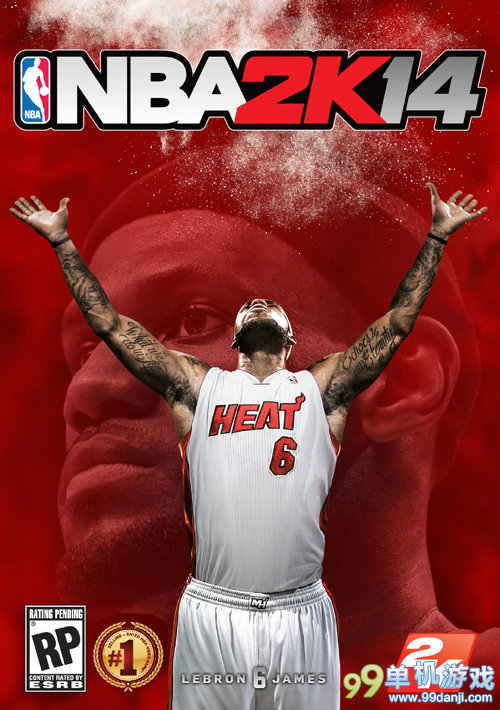 皇帝才是王道！詹姆斯荣登《NBA 2K14》封面