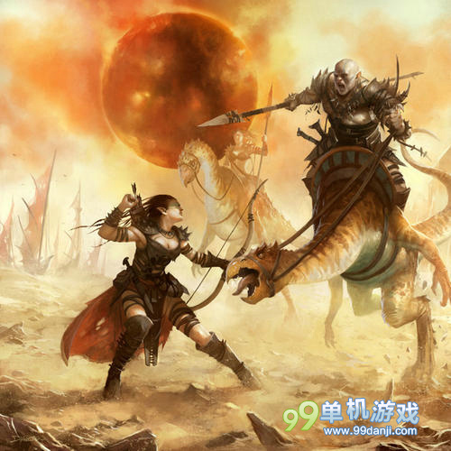 奇幻史诗鲜血铸就 《中古战锤》原画师佳作赏