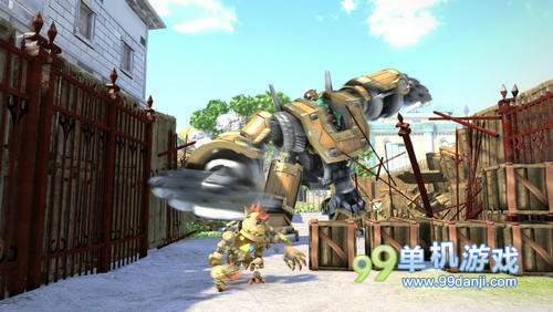 PS4大作《Knack》最新截图曝光 人类角色登场