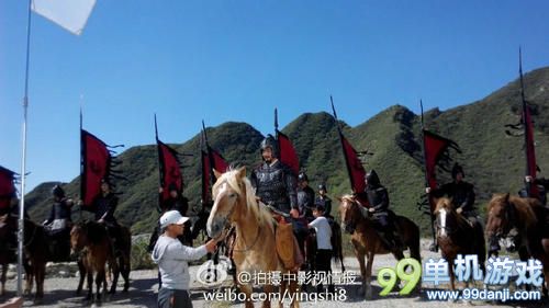 《盗墓笔记》拍摄现场照 鲁殇王阴兵军团现身