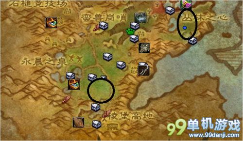 魔兽世界6.0哪里能伐木？伐木地点攻略