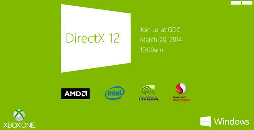 微软次世代主机XboxOne或将支持DirectX 12 API