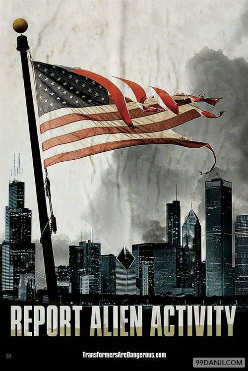 芝加哥陷落！《变形金刚4》发病毒视频&海报