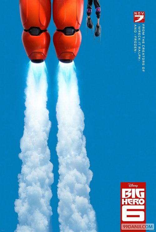 《超能陆战队》曝新海报 白胖子机器人各种卖萌