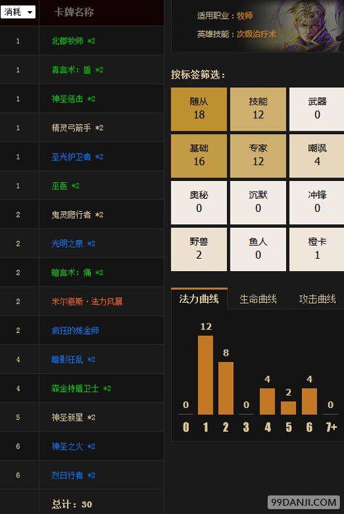 炉石传说冒险模式英雄难度洛欧塞布最速打法攻略