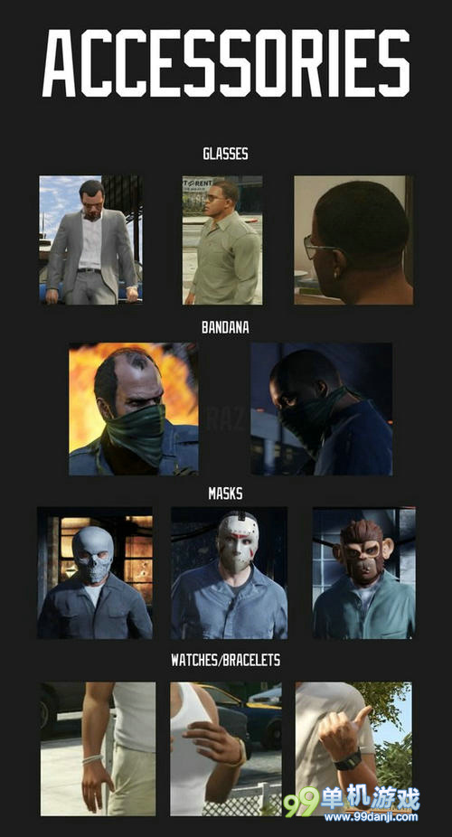 gta5黑色作战服图片