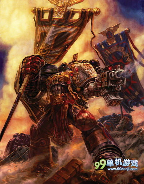 星际战士霸气！“战锤40K”超华丽原画赏析