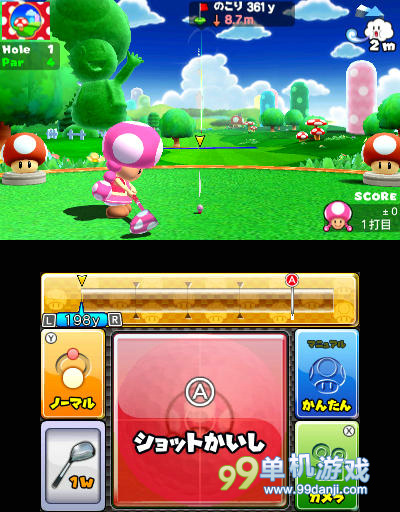 3DS《马里奥高尔夫》发售宣传 超萌游戏体验来袭